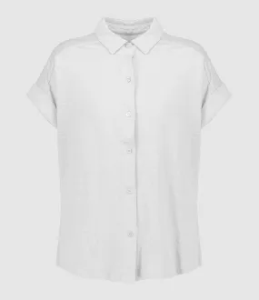 MAJESTIC FILATURES Partager  Chemise Lin Blanc  
